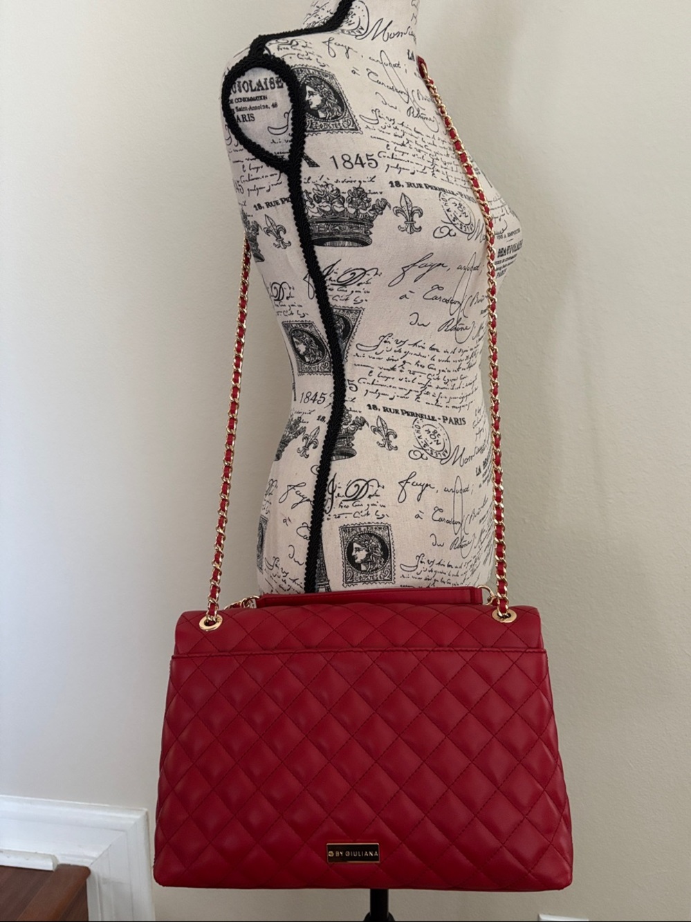G by Giuliana Black Label Quilted Leather Shoulder Bag - Picture 11 of 11